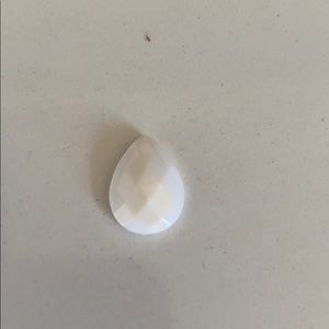 Kendra Scott white teardrop stone pearl brynn